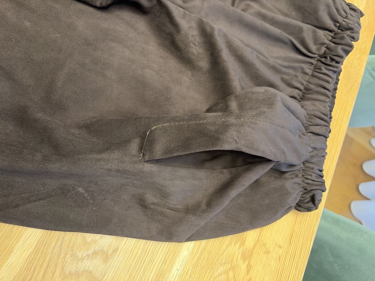 Pantaloni: Hose Wildlederoptik schokobraun – Nuovo (secondo la descrizione) da Luzern venduto da bonnie23 3