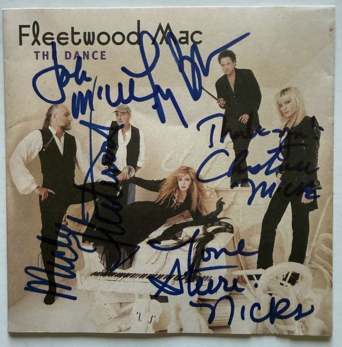 Autografi: FLEETWOOD MAC - handsigniertes CD-BOOKLET "The Dance" COA – Usato da Stallikon venduto da Hollywood7