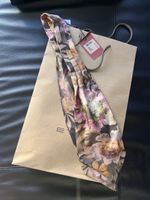 ETRO cravatta in seta 100% stampa floreale – nuova con carte