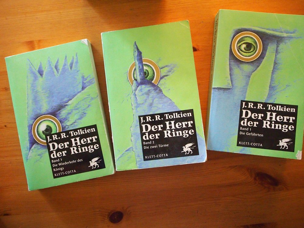 Der Herr der Ringe, J. R. R. Tolkien, 3 T-Bücher in der Box (Gebraucht ...