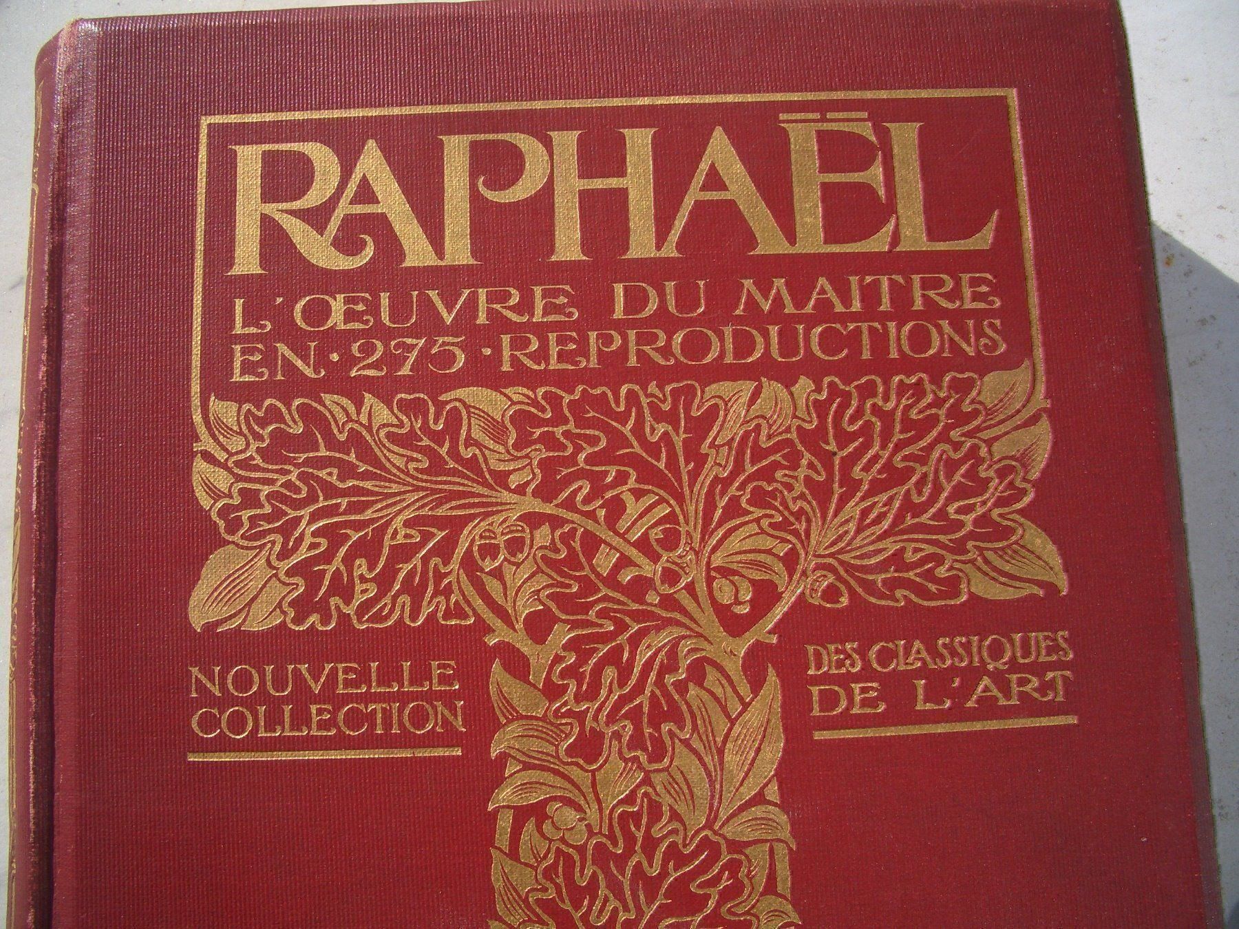 Bücher: RAPHAEL der Maler der Renaissance 248 S. mit Goldschnitt – Gebraucht aus Weggis von Captrednose