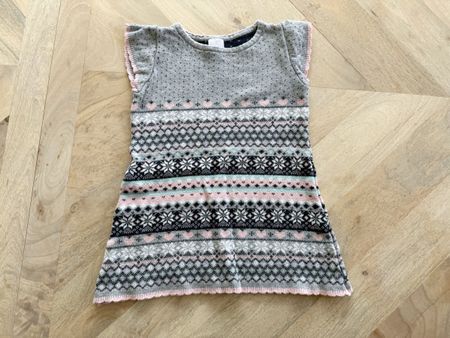 Strickkleid im Nordic Stile Ge. 86/92