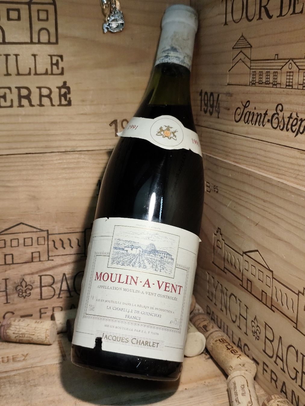 Wein: 1991 Moulin-A-Vent, Jacques Charlet – Neu und originalverpackt aus Büsserach von Vintage-vins 4