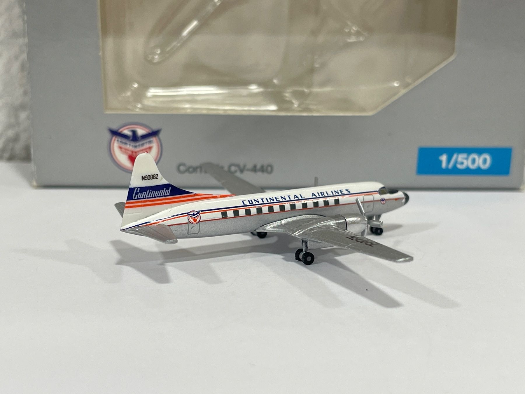 Herpa Modellbausätze & Standmodelle: Herpa Wings 517843 Continental Airlines  Convair CV-440 – Neu (gemäss Beschreibung) aus Wilderswil von Modellbahn-Shop-Moll 3