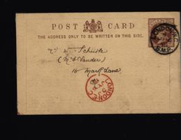 Grossbritanien Postkarte 6.7.1878(Q186)
