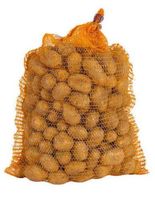 +100 St Kartoffelsäcke Raschelsäcke Holz