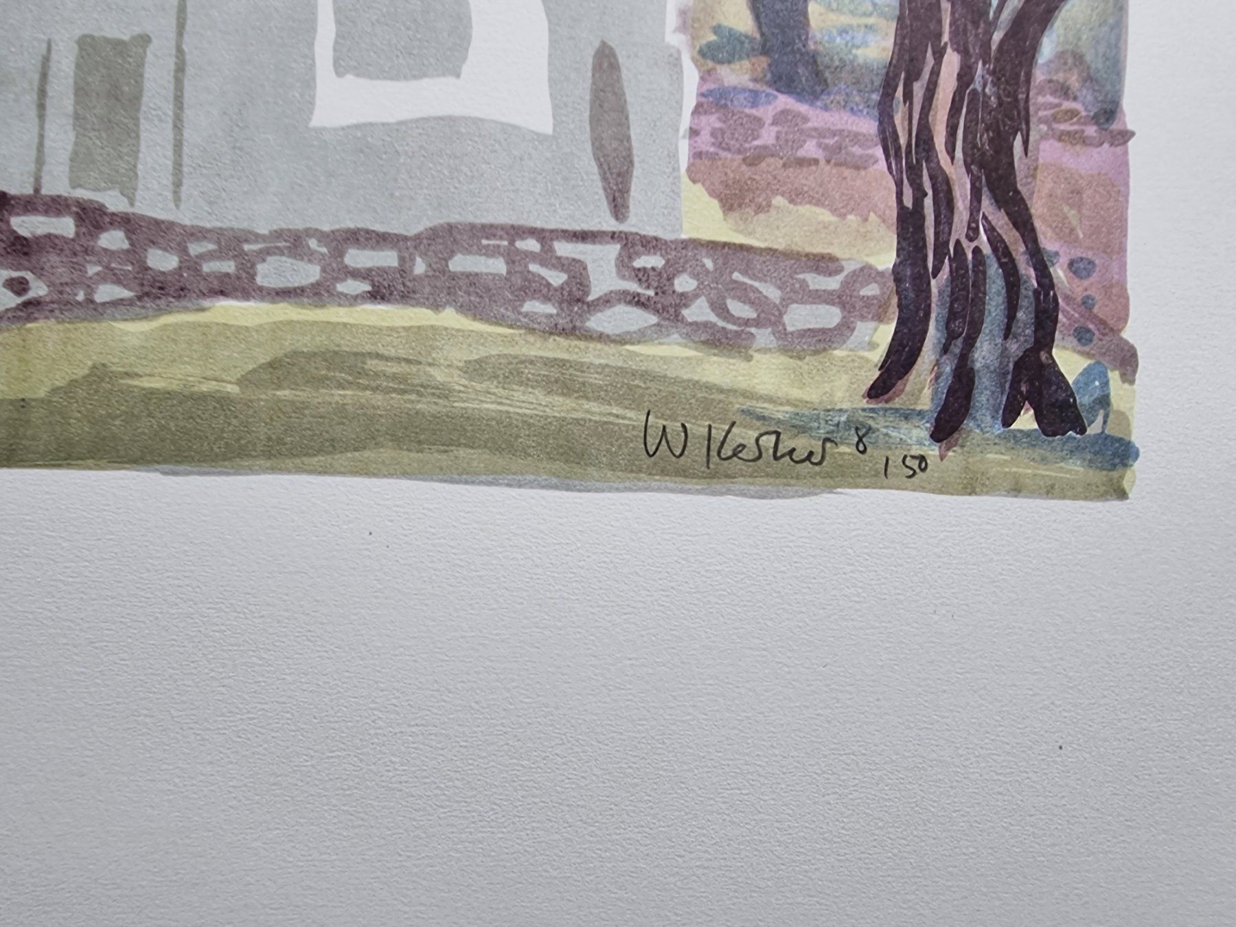 Grafica & Litografie: WALTER KERKER LITHOGRAPHIE SIGNIERT NUMMERIERT – Usato da Gersau venduto da kunst-online 2