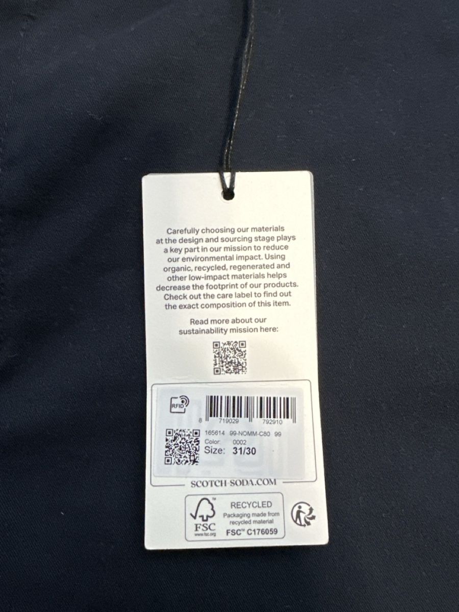 Pantaloni: SCOTCH & SODA STUART 31/30 – Usato da Affeltrangen venduto da admar 4