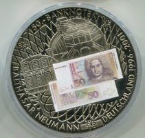 Medaille 50 DM Balthasar Neumann. PP