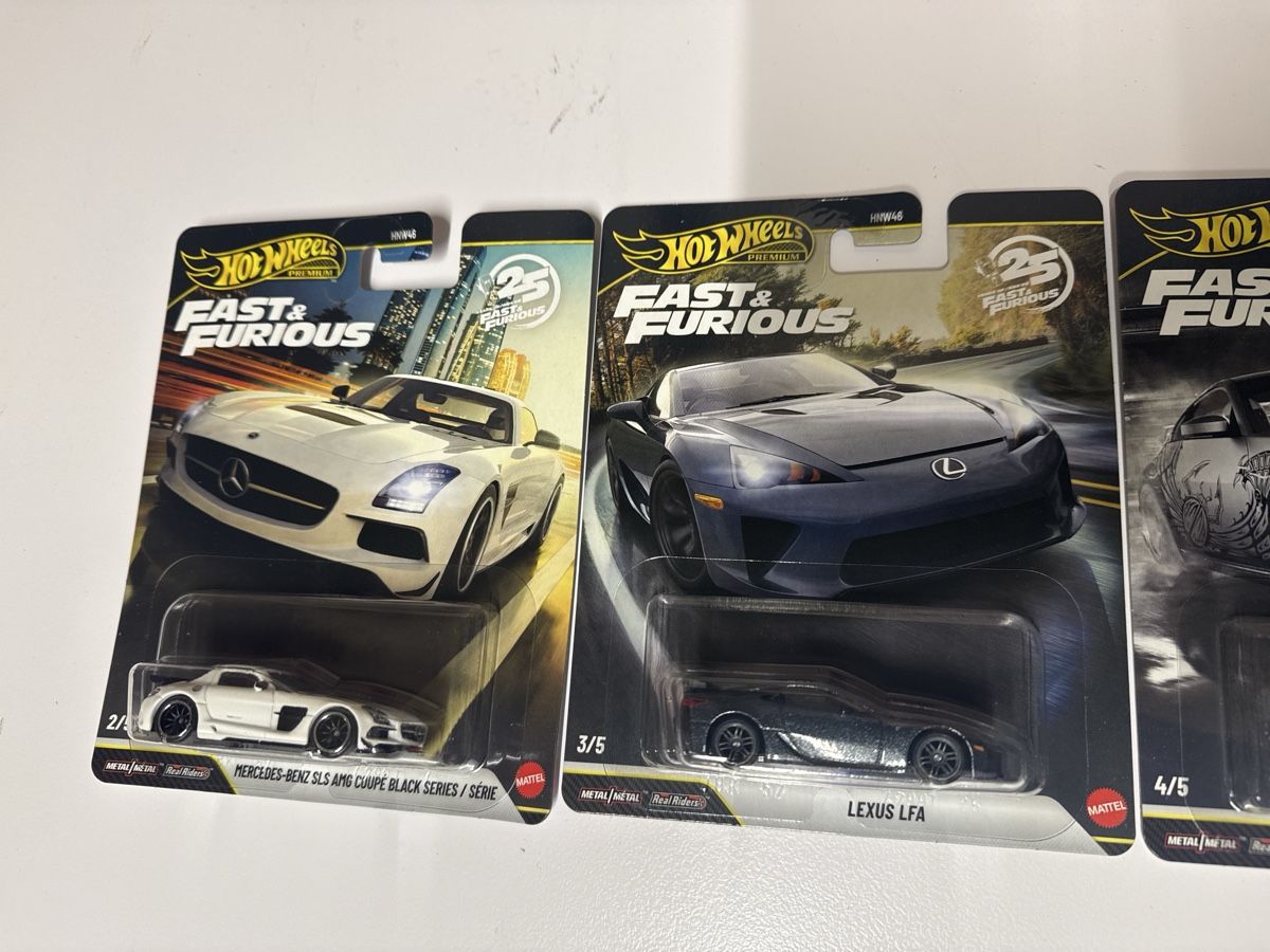 Hot Wheels Modellini d'auto: Hot Wheels 4er set Fast & Furios – Nuovo e nell'imballaggio originale da Emmen venduto da ChristianO8 1