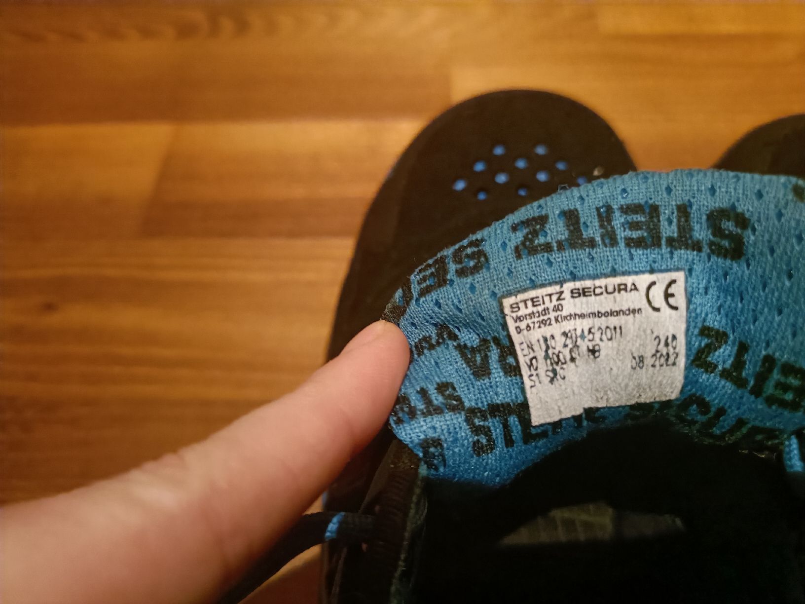 Scarpe da uomo: Steitz Secura Sicherheitsschuhe, Schwarz S1 – Nuovo (secondo la descrizione) da Leissigen venduto da Gertsch_ 4