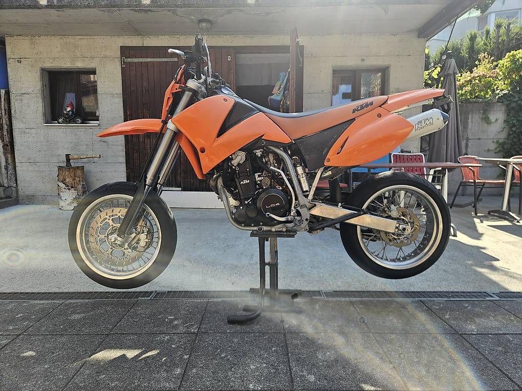 Route: Verkauf KTM LC4 SuperCompetition – D'occasion à Flüelen par ProfWalker 1