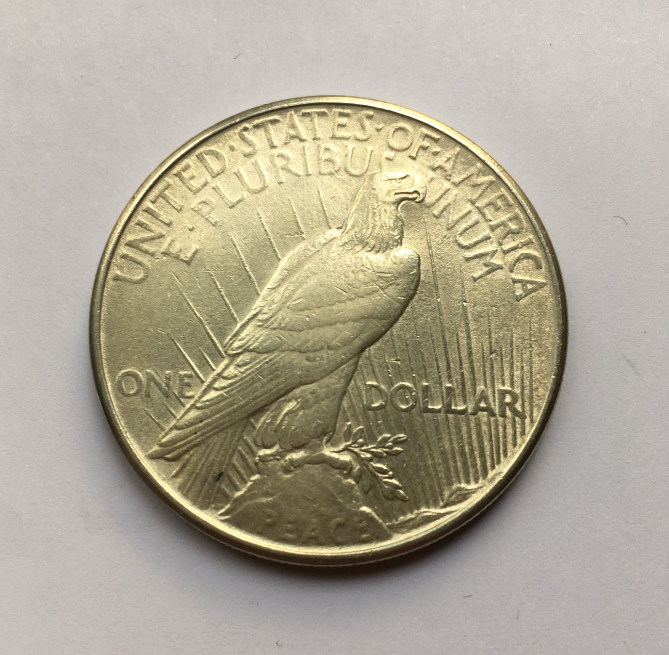 Tutti le monete: 1922 Peace Dollar Silber unz – Nuovo (secondo la descrizione) da Kirchberg SG venduto da Zenhad69 1