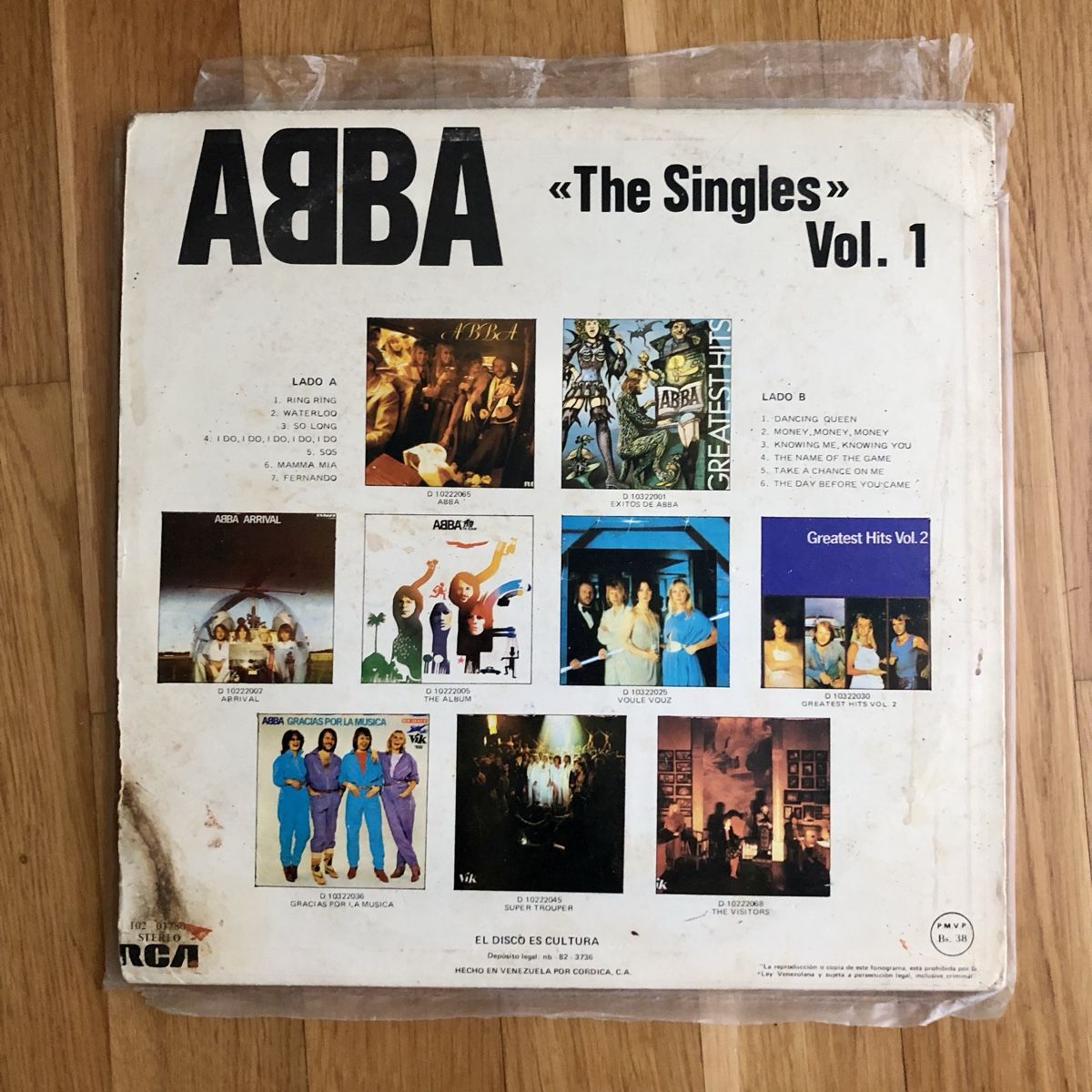 Schallplatten: ABBA LP The Singles Vol. 1 / RCA – Gebraucht aus Wettingen von ABBA-Retro 2