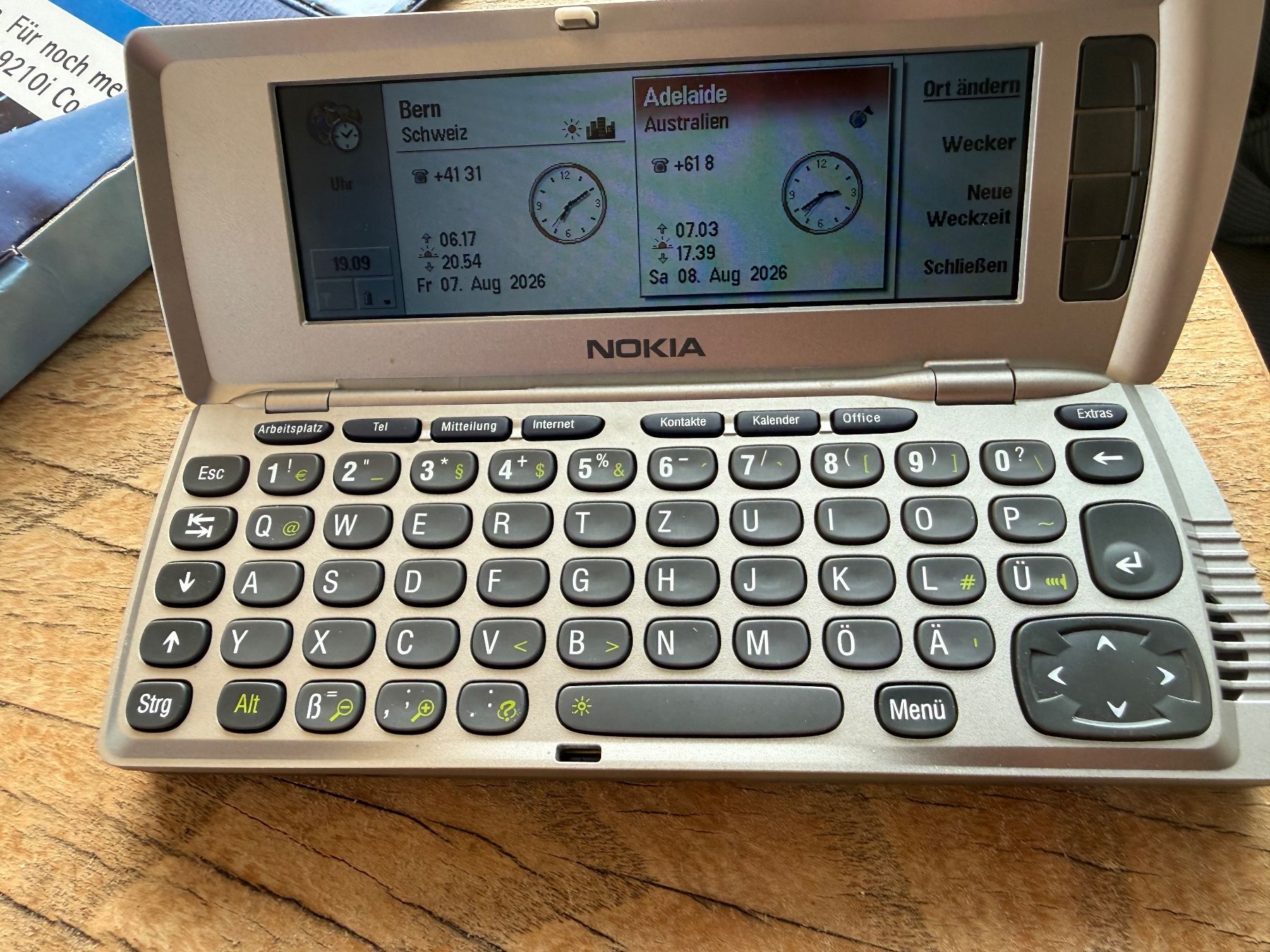 Nokia Handys / Smartphones: Nokia 9210  Comunicator mit Orginalverpakung – Gebraucht aus Unterägeri von Tonyman69 4