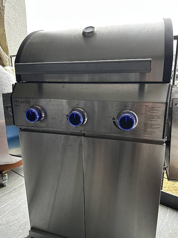 Griglie: Fireking Gasgrill NYON III 3-BRENNER – Usato da Stadel venduto da Vale_000 1