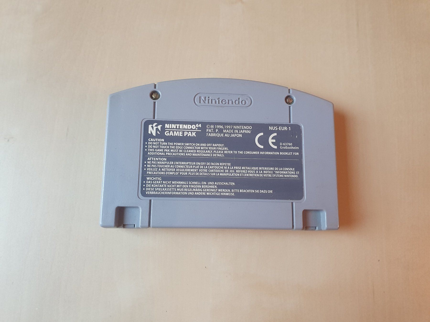 Nintendo Spiele: Virtual Chess 64 – Gebraucht aus Stansstad von collectorsshop 1
