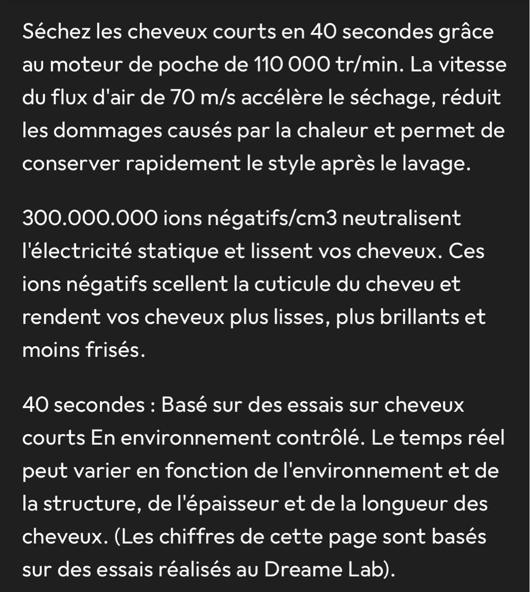 Dreame Asciugacapelli: Dreame - Sèche-cheveux de voyage Pocket – Nuovo (secondo la descrizione) da Sierre venduto da Ruyfigas 9