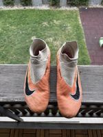 Fussballschuhe Nike Phantom orange gebraucht mit Beutel