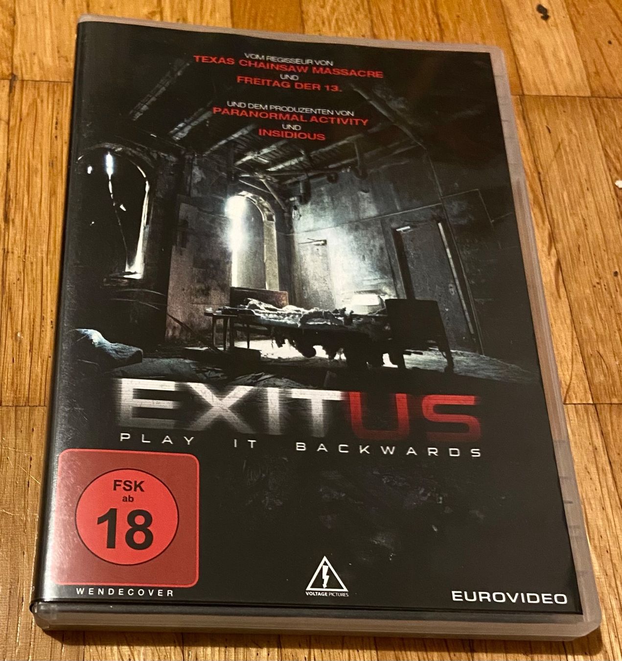 Tutti i DVDs: EXITUS - PLAY BACKWARDS DVD Horror – Usato da Luzern venduto da Lycka