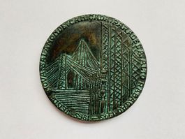Gedenkmünze Eröffnung Talsperre Alto Rabagão, 1965