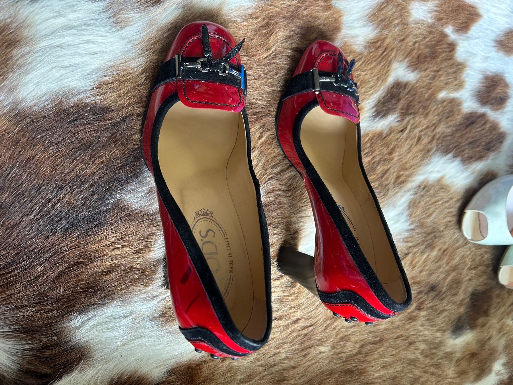 Tod'S Scarpe da donna: Süsse Tod's Pumps Rot Lackleder – Usato da Bern venduto da miafilippa01 1