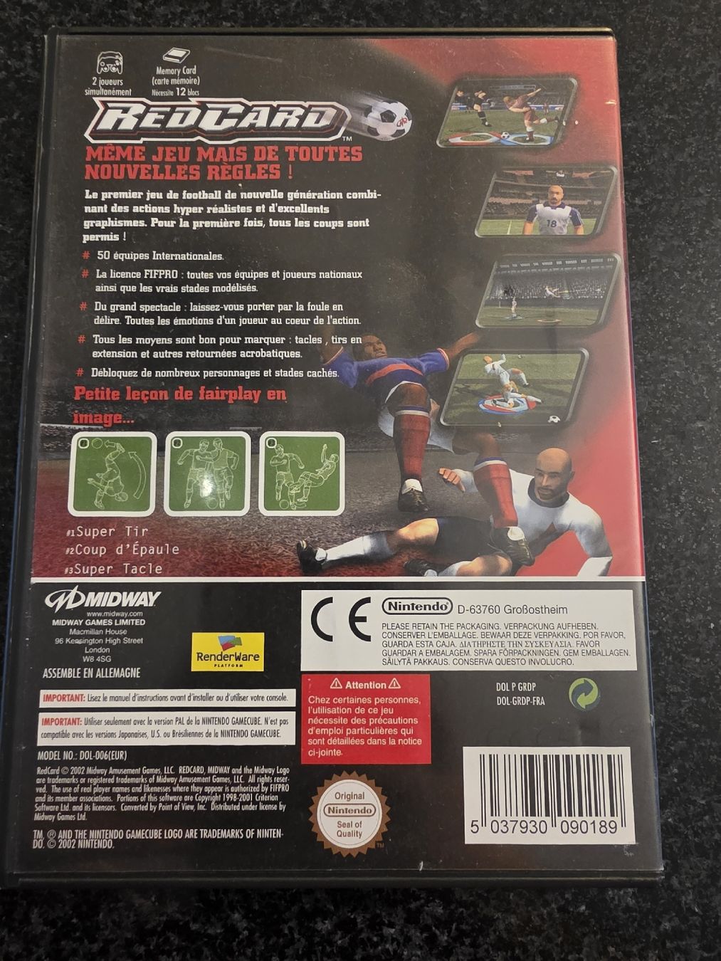 Giochi: Red Card Gamecube – Usato da Chavornay venduto da Crash37 1