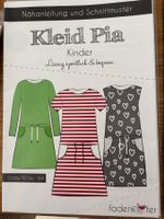 Nähanleitung Schnittmuster Kleid Pia Kinder Gr 92-164