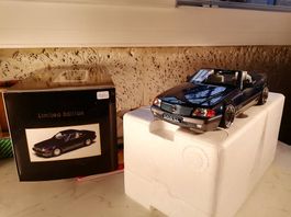 Zu Verkaufen-Mercedes Benz 500 SL-Felgenumbau-d.blau-1:18