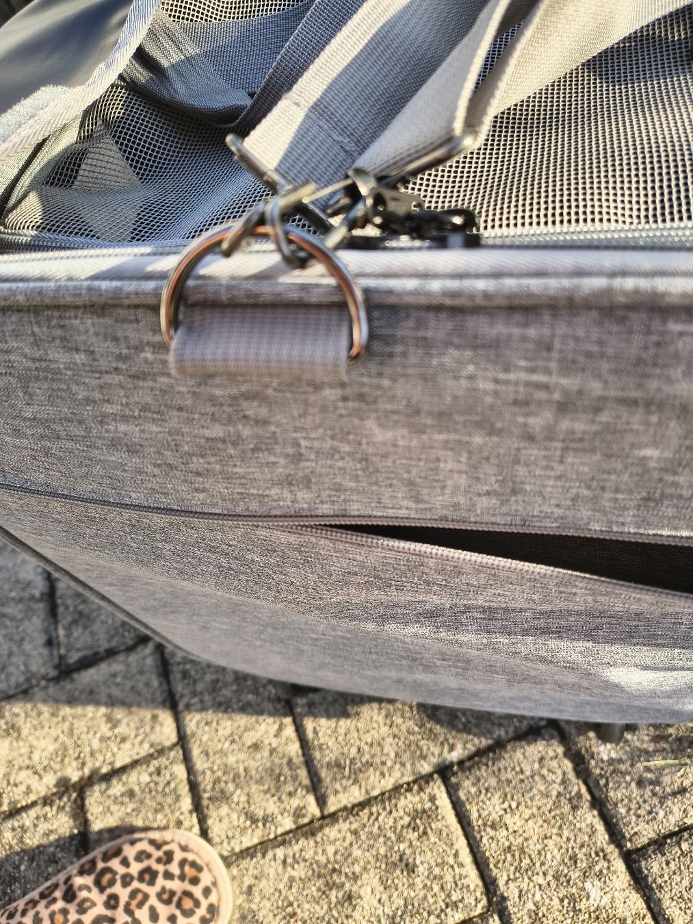Liege- & Schlafplätze: Tier Transport Box, Ziehwagen mit Rollen – Gebraucht aus Hausen AG von Land.Ei 7