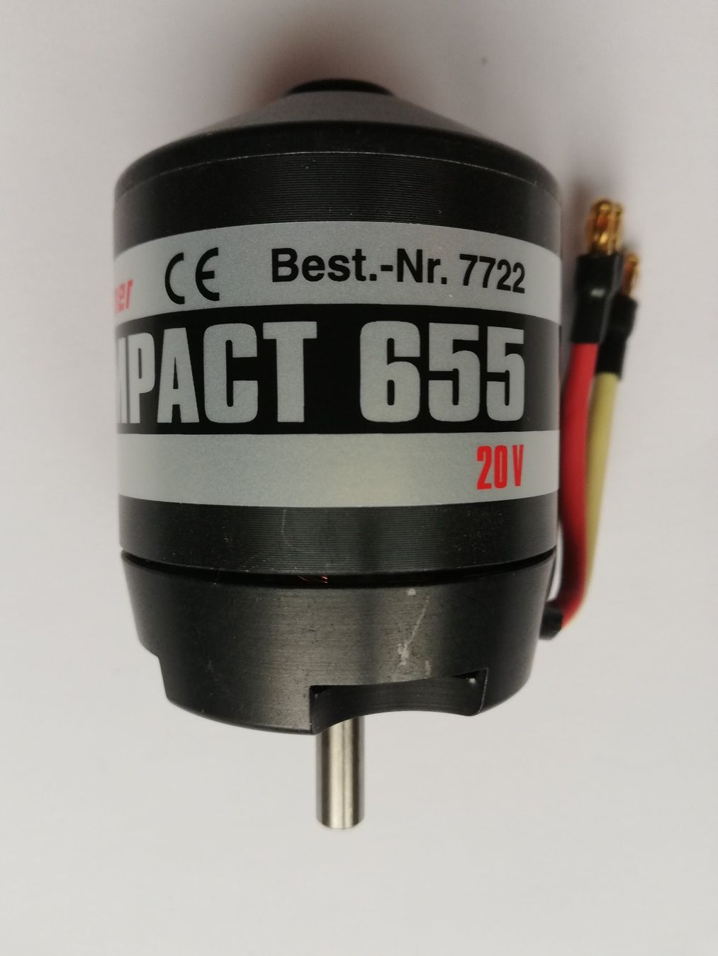 Graupner Modellismo RC: Graupner COMPACT 655 Brushless-Motor 20V – Nuovo e nell'imballaggio originale da Flüh venduto da AMS-Modellbau 2