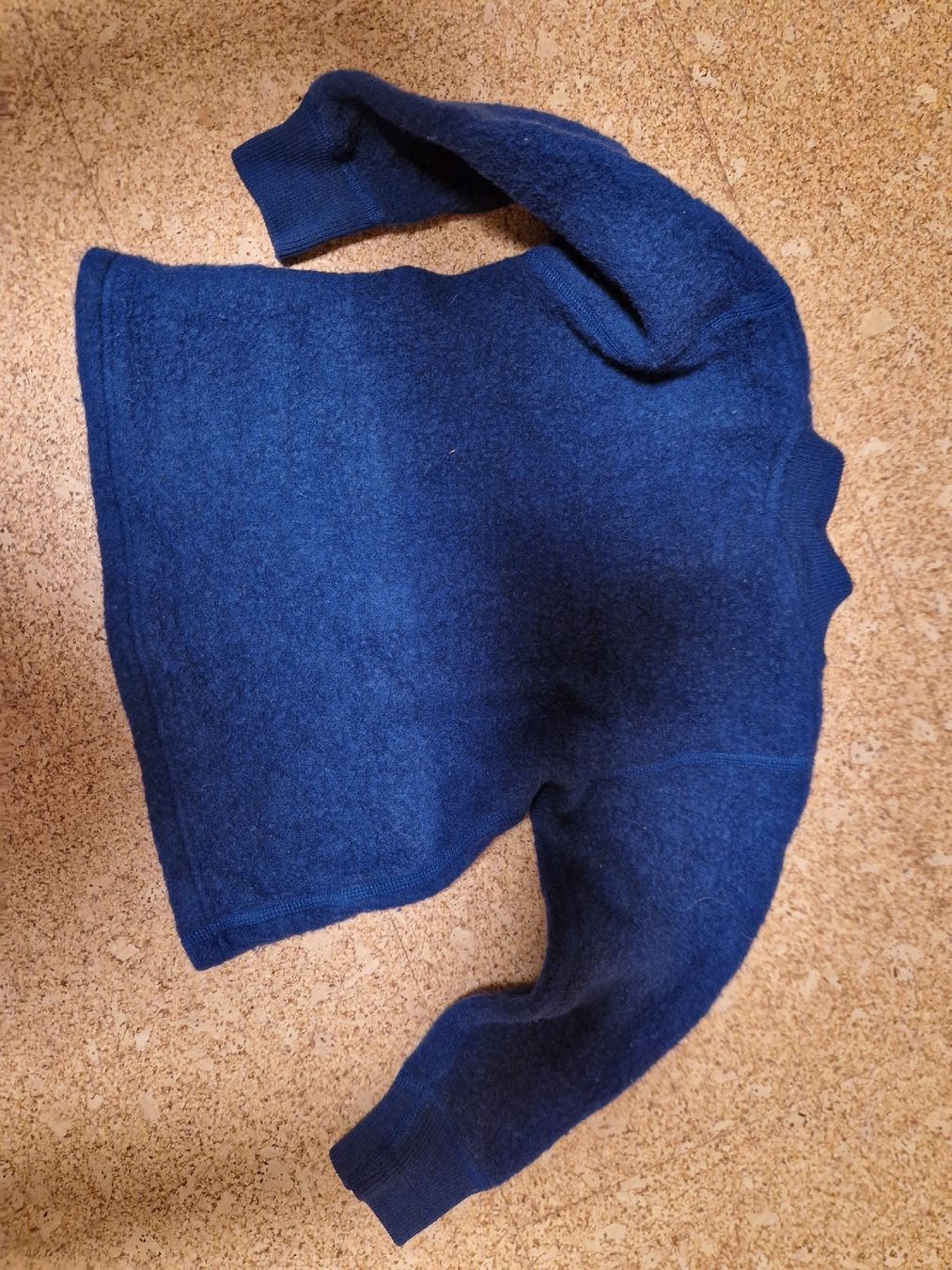 Giacche & Cappotti: Dilling Wollfleece Jacke Dunkelblau Grösse 86 – Usato da Rebstein venduto da thurnani 1