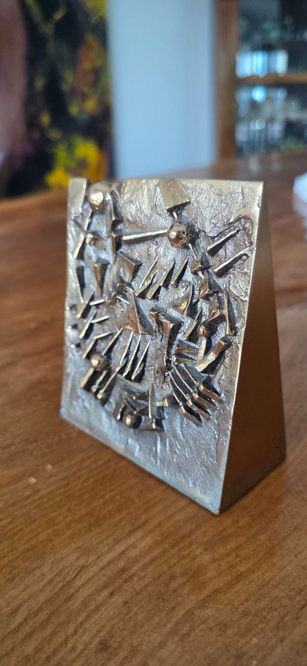Skulpturen & Statuen: Arnaldo Pomodoro signed Bronze sculpture. – Gebraucht aus Walchwil von Evans67 7