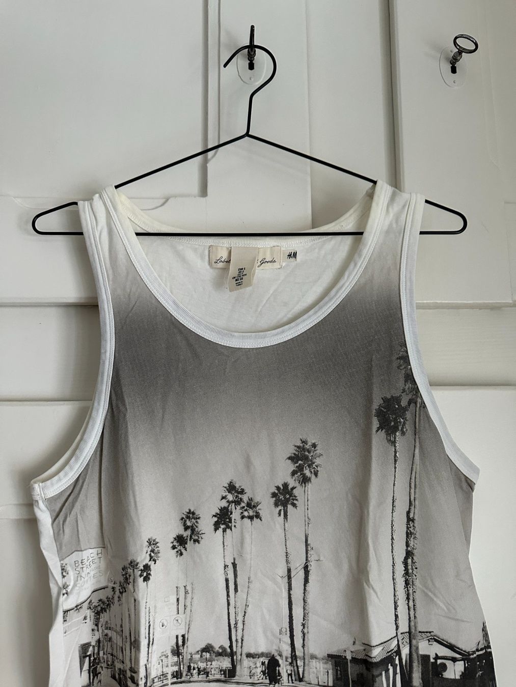 H&M T-shirts: Tank Top offweiss mit Print - S – D'occasion à Zürich par Diazaio 1
