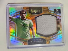 2022 Panini Select Prizm IKER CASILLAS Real Madrid Jersey