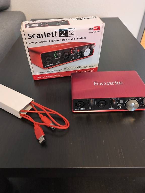 Equipement studio: Focusrite Scarlett 2i2 (2nd Gen) USB Audio Interface – D'occasion à Hunzenschwil par nil_8hzy