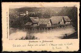 AK Schönenwerd, Pfahlbauten am Seeufer