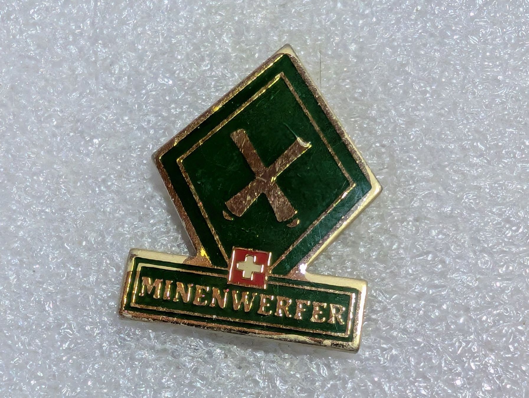 Placchette & Badge: Ansteckpin 191: Militär Minenwerfer – Usato da Oppligen venduto da Pin-Fall-Shop