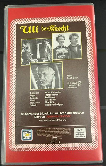 Tutti i VHS: VHS - Uli der Knecht – Usato da Flumenthal venduto da Uranus26 1