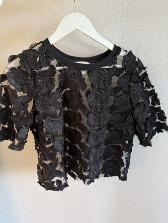 Cooles H&M Studio Spitzen Shirt I S