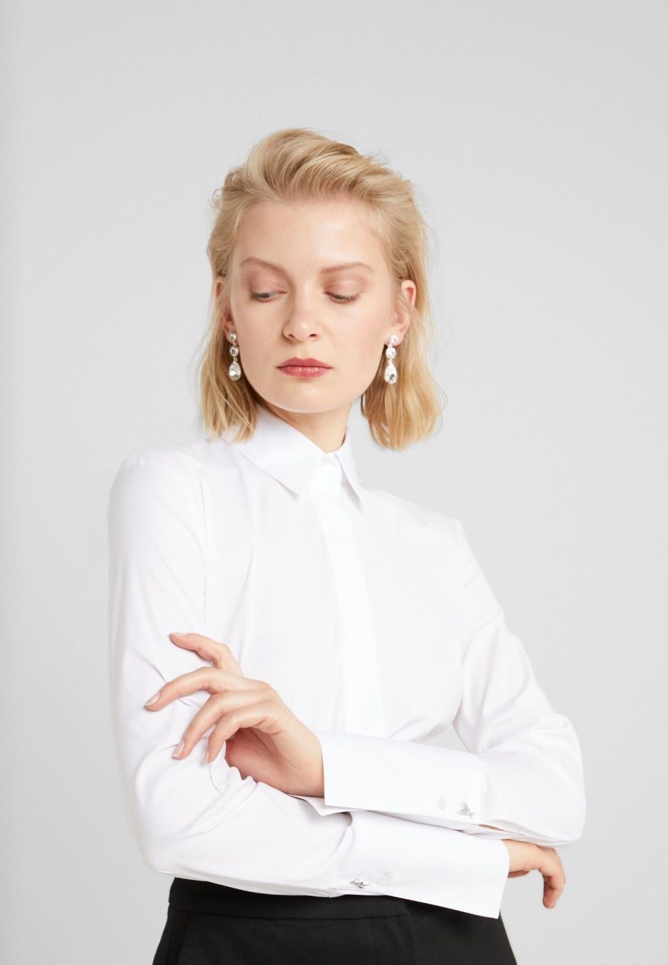 Patrizia Pepe Camicette: Patrizia Pepe CARRY OVER - Hemdbluse Gr.S – Nuovo e nell'imballaggio originale da Worblaufen venduto da fortuna.. 2