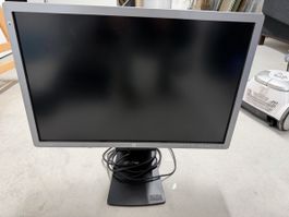 HP Monitor schwarz silber gebraucht / höhenverstellbar