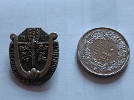 Médaille fête cantonale Valais de chant Monthey 1946