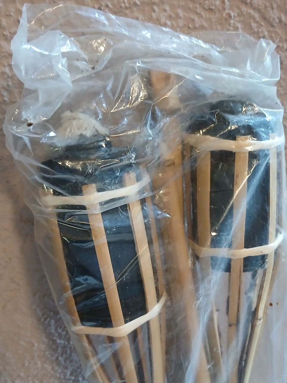 Candele: GARTENFAKELN 4stk 75cm bambus – Nuovo e nell'imballaggio originale da Pfäffikon SZ venduto da Marcus_Aurilius 1