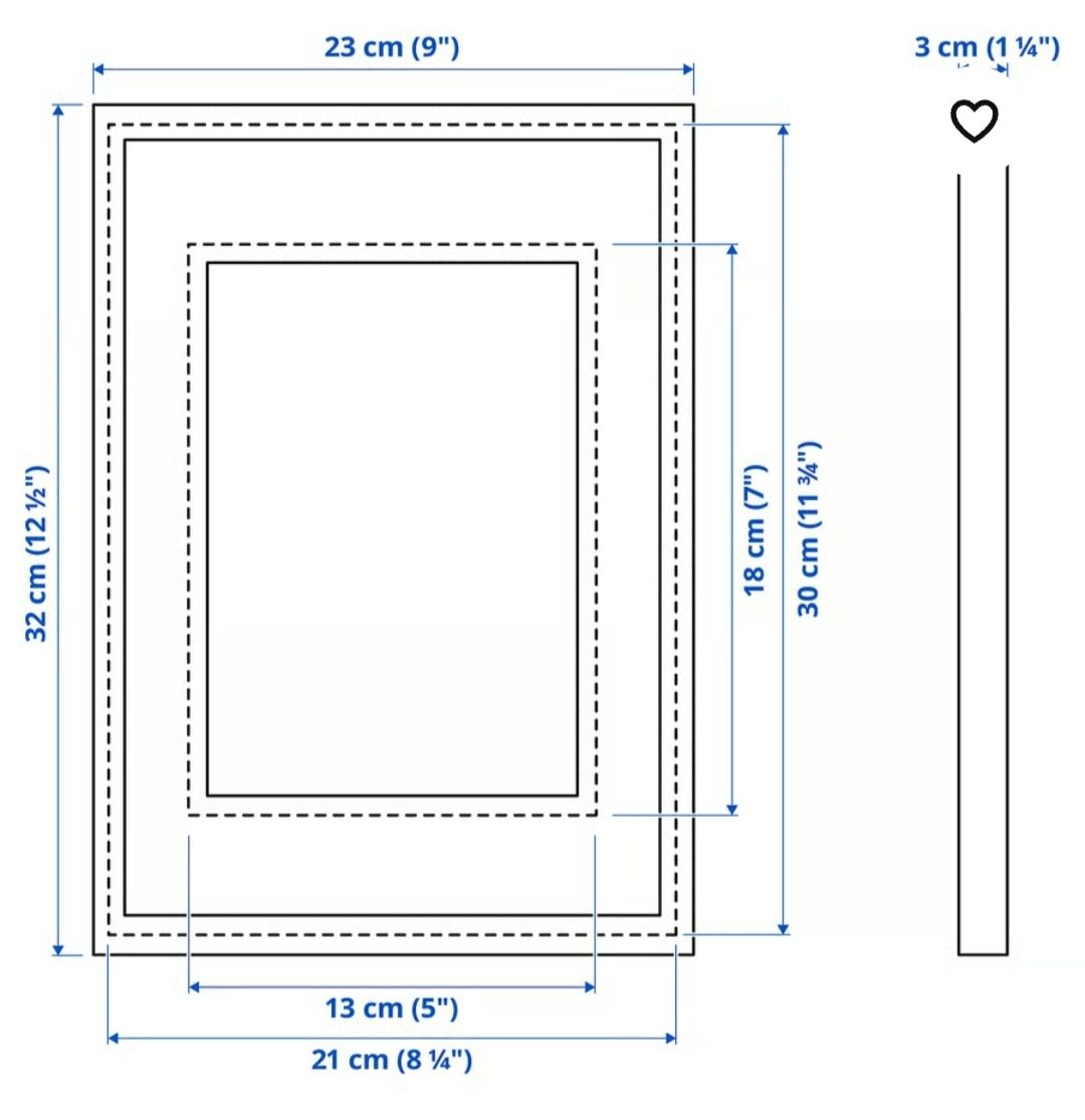 Ikea Cornici: 10 Frames IKEA RODALM 21x30 black – Nuovo e nell'imballaggio originale da Zürich venduto da mor_hc6x 2