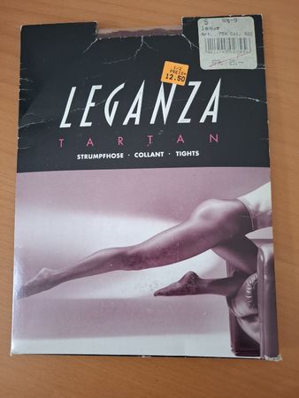 leganza Strumpfhose dunkelrot neu