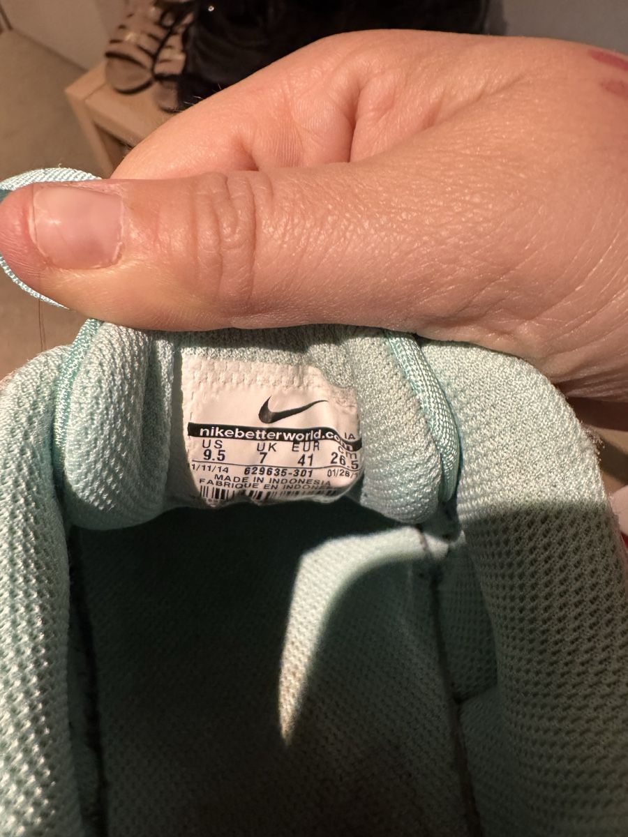 Nike Scarpe da donna: Nike Sneaker, mint/hellgrün/türkis, Grösse 41 – Usato da Huttwil venduto da blaengu 2