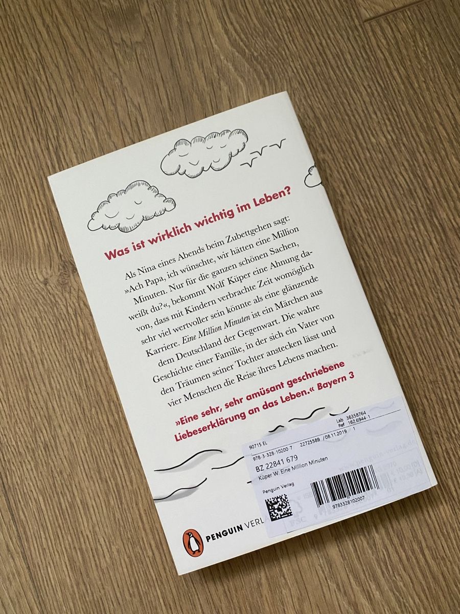 Libri: Buch von Wolf Küper, Eine Million Minuten – Nuovo (secondo la descrizione) da Sursee venduto da van.jan 1