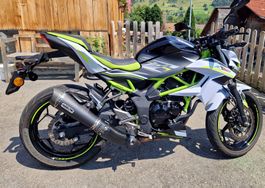 Sehr schöne Kawasaki Z125 mit 10‘300 km, ab MFK 08.2026!