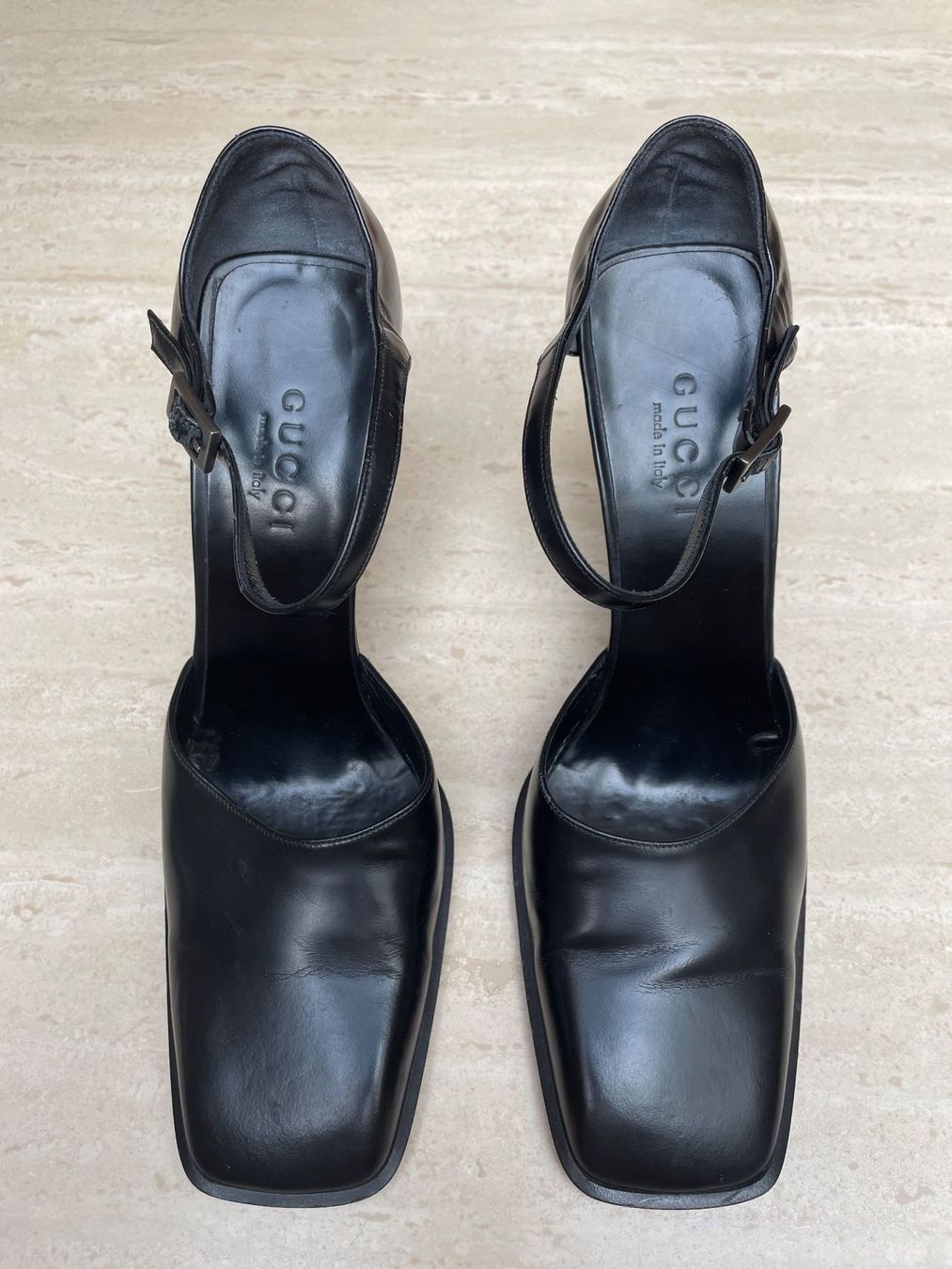 Gucci Scarpe da donna: Vintage Gucci Leder High Heels Gr.39.5 – Usato da Zürich venduto da joc_777 1